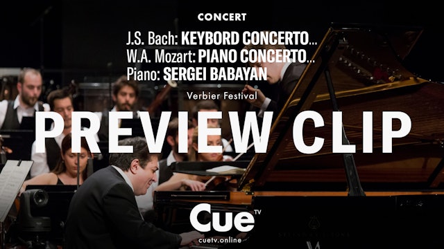 J.S. Bach: Keybord Concerto No. 1 in D Minor; W.A. Mozart- Preview clip