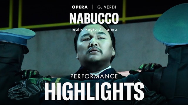 Highlight scene of Nabucco