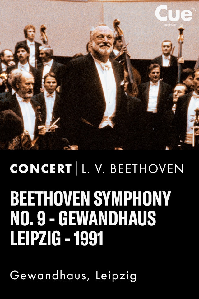 Beethoven Symphony No. 9 - Gewandhaus Leipzig - 1991 (1990)