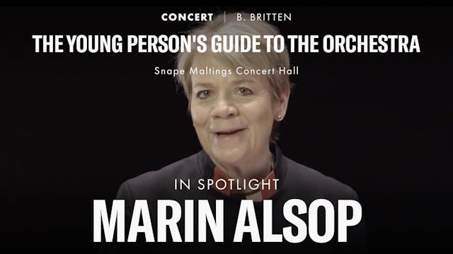Highlight of Marin Alsop