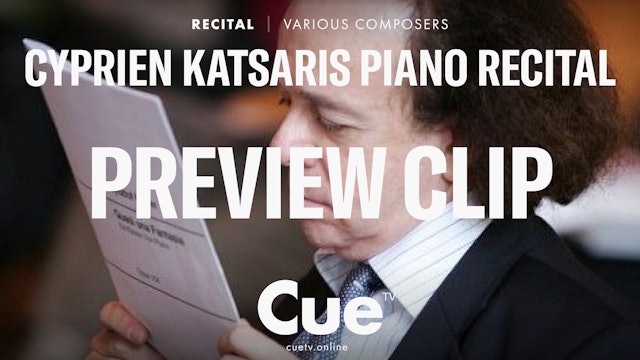 Piano Recital - Cyprien Katsaris in Recital - Preview clip