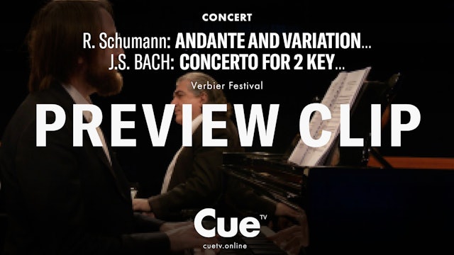 R. Schumann: Andante and variations Op.46; J.S. Bach- Preview clip