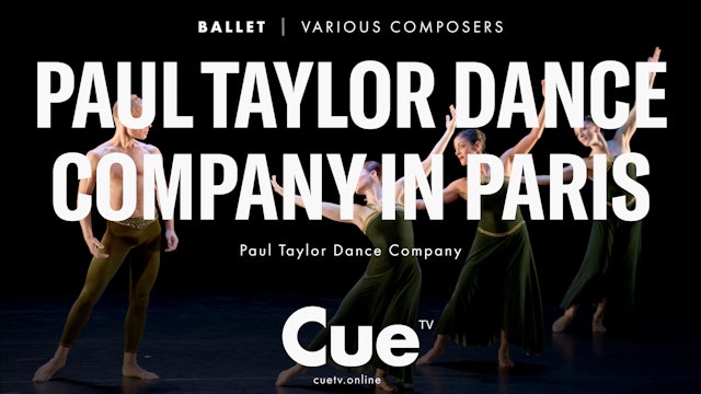 Paul Taylor Dance Company in Paris (2012)