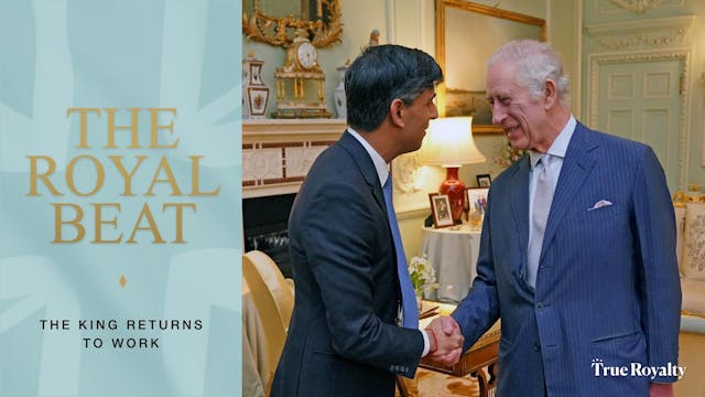 The Royal Beat: The King returns to work