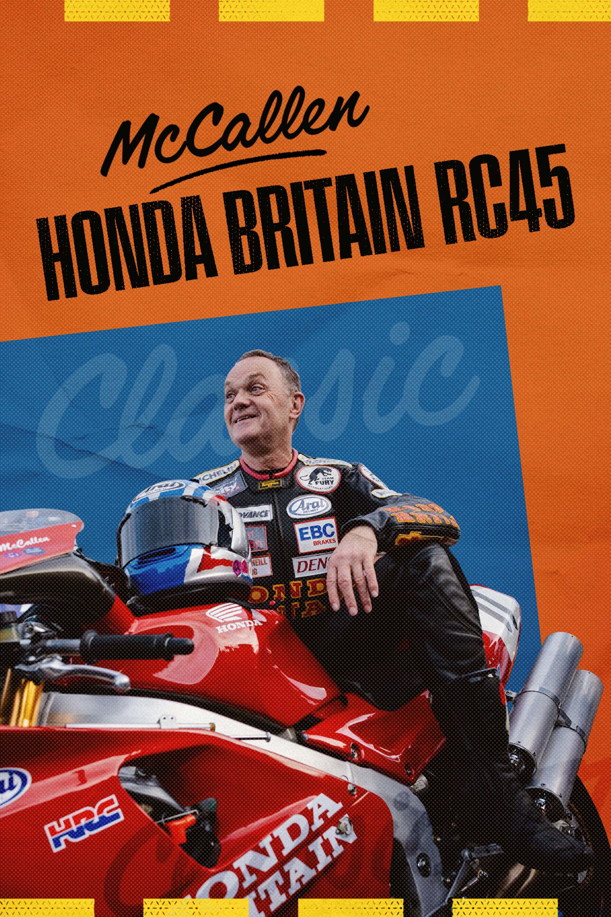 he Story of Phillip McCallen's Honda Britain RC45