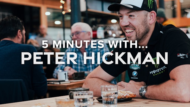 5 Minutes With... Peter Hickman