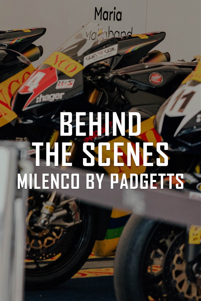 Behind The Scenes: Conor Cummins, Davey Todd & Milenco by Padgett's Motorcycles