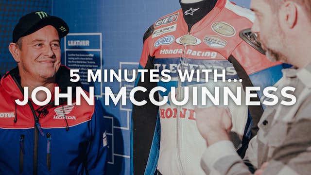 5 Minutes with... John McGuinness