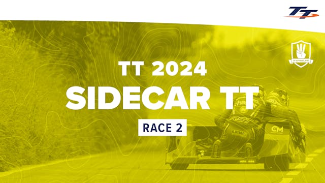 TT 2024: Sidecar TT Race 2 - RESTART