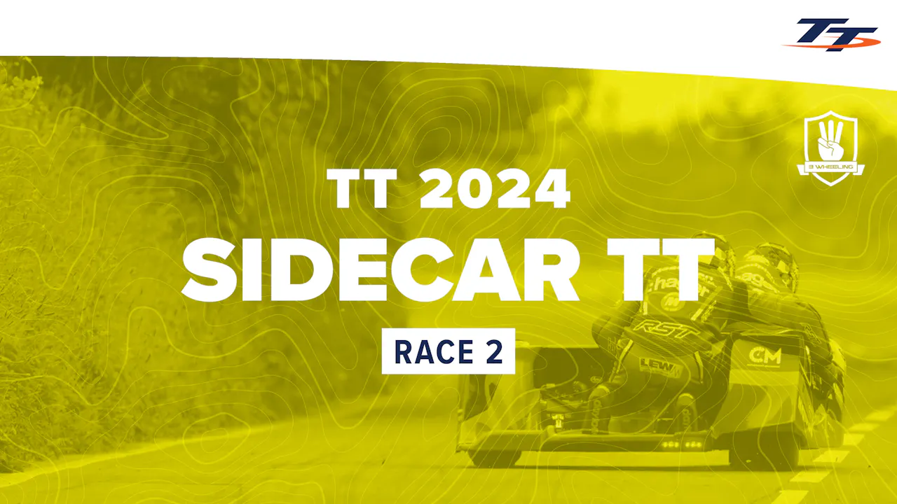 Tt Racing R2 D2 TT 2024: Sidecar TT Race 2 - RESTART - 2024 TT+ Live Pass - TT+