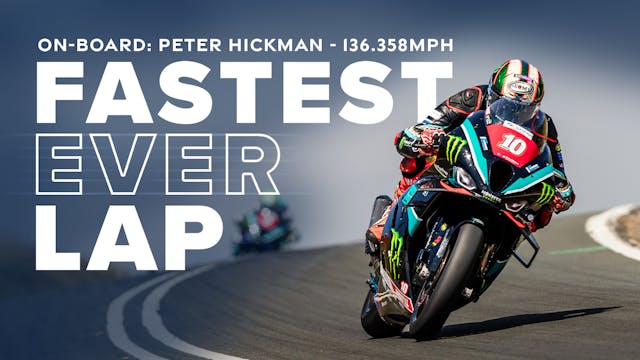 136.358mph - Peter Hickman TT Lap Record