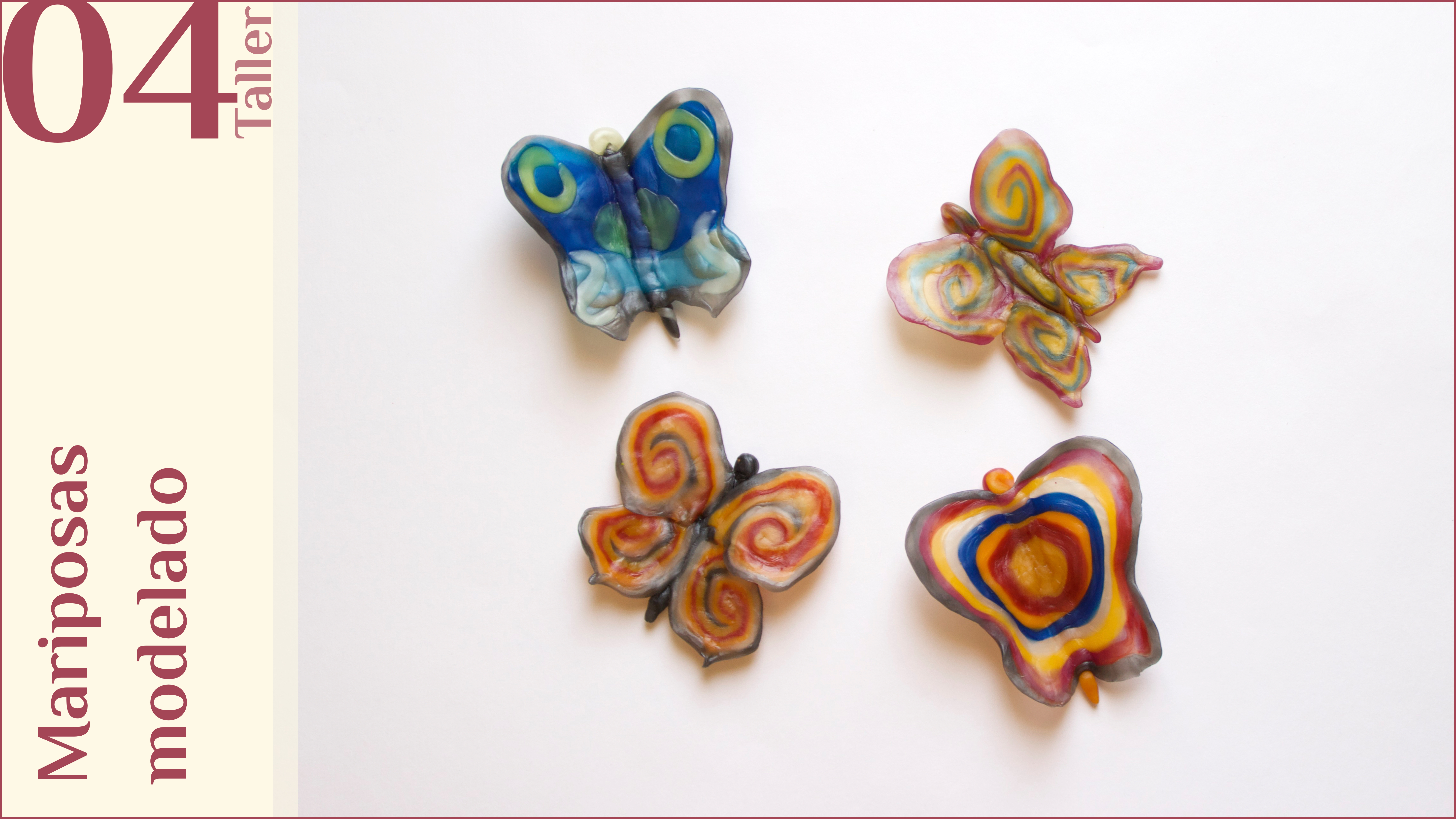 T04. Mariposas, modelado