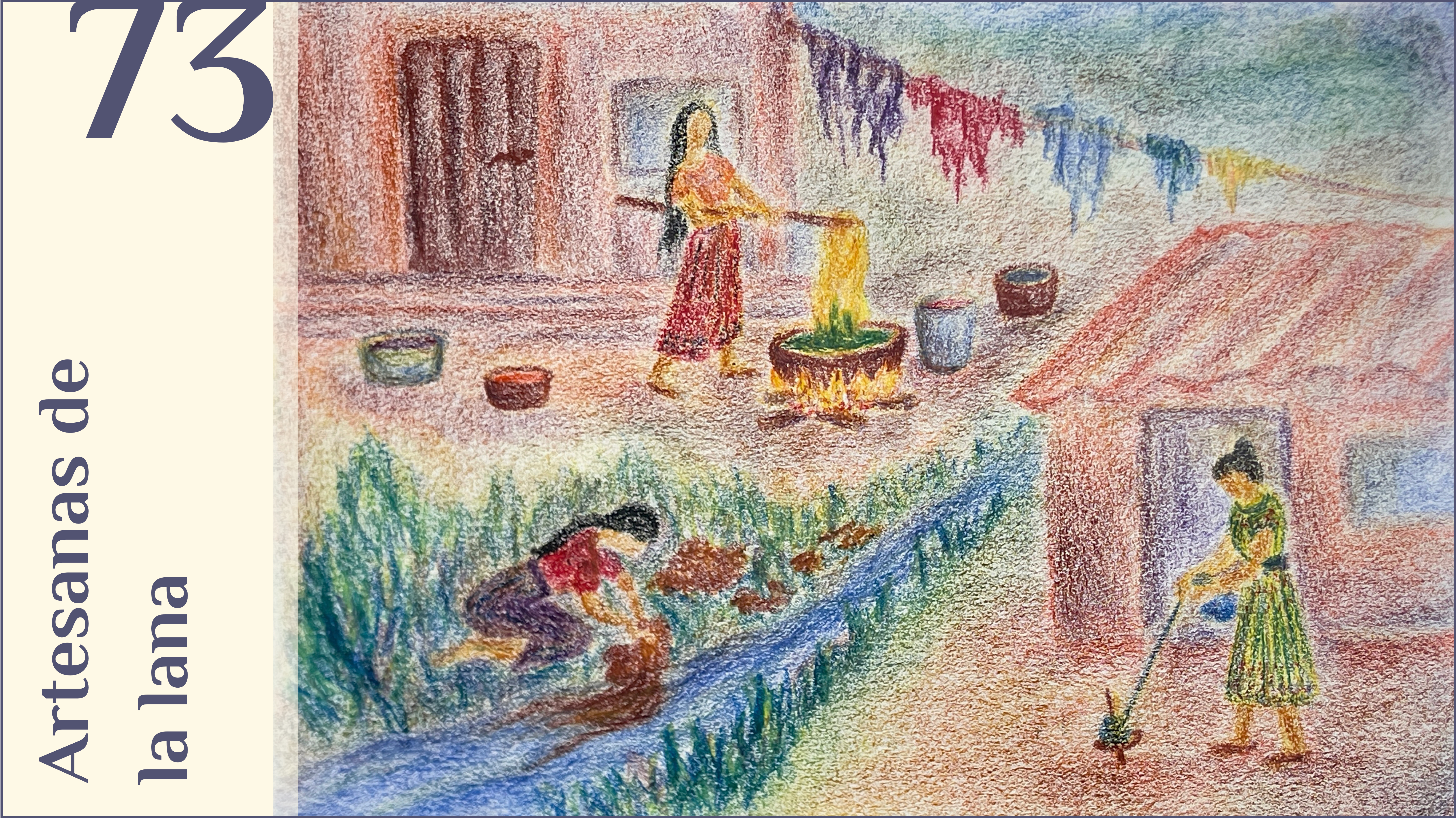 73. Artesanas de la lana