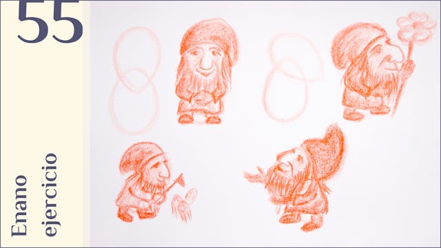 55. Enano, ejercicio