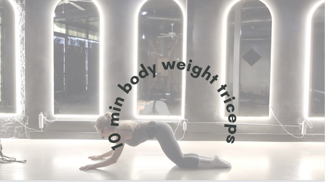 10 min. Bodyweight Triceps 01