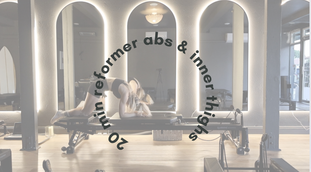 20 min. Reformer Abs & Inner Thighs 01