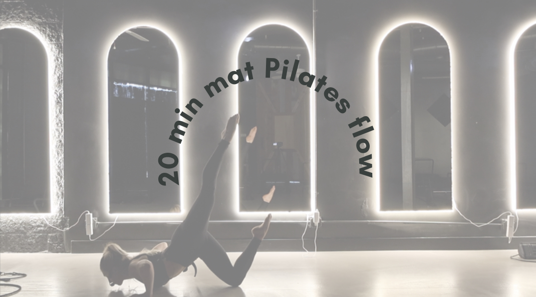20 min mat pilates flow 01