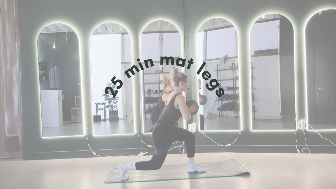 25 min mat legs