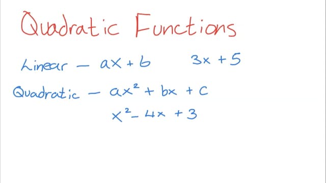 3.2.2 A11 - Quadratic Curves