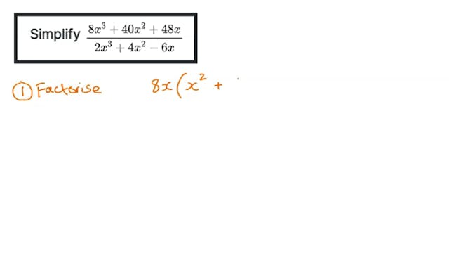 3.3 B6_ Algebra - Rational Expressions