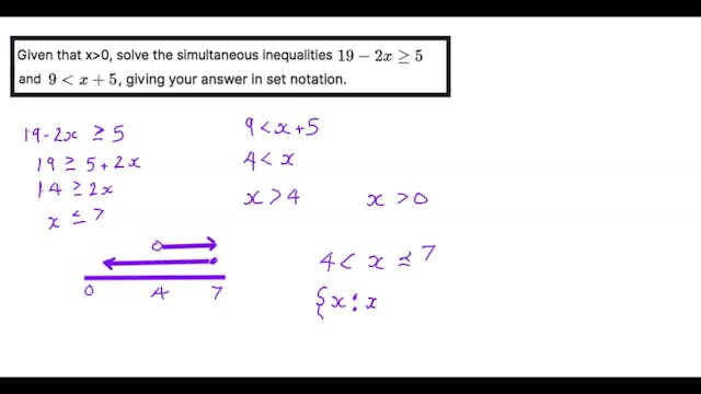 3.3 B5_ Algebra - Linear Inequalities