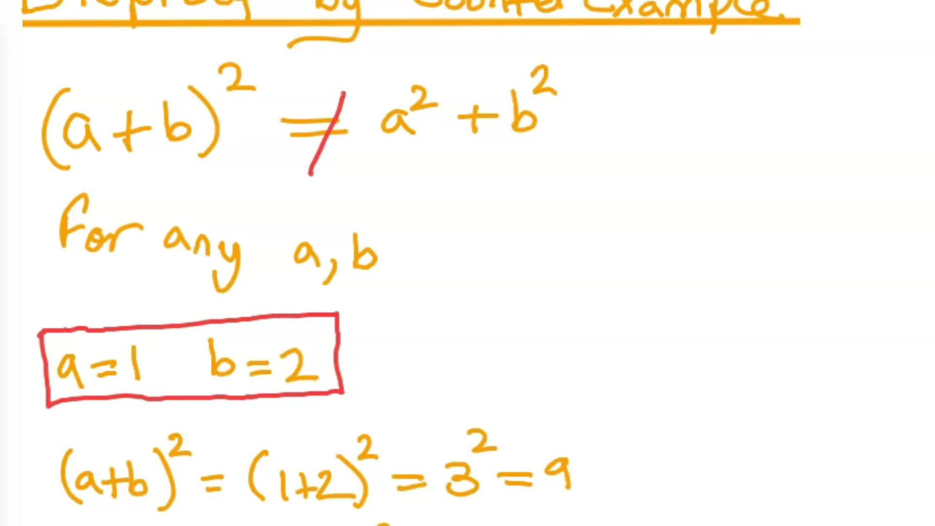 3.2_ 2 Proof - Proof by exhaustion and disproof by counterexample