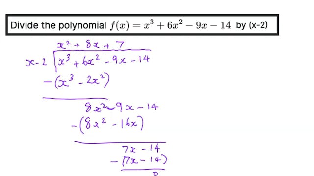3.3 B6_ Algebra - Polynomials