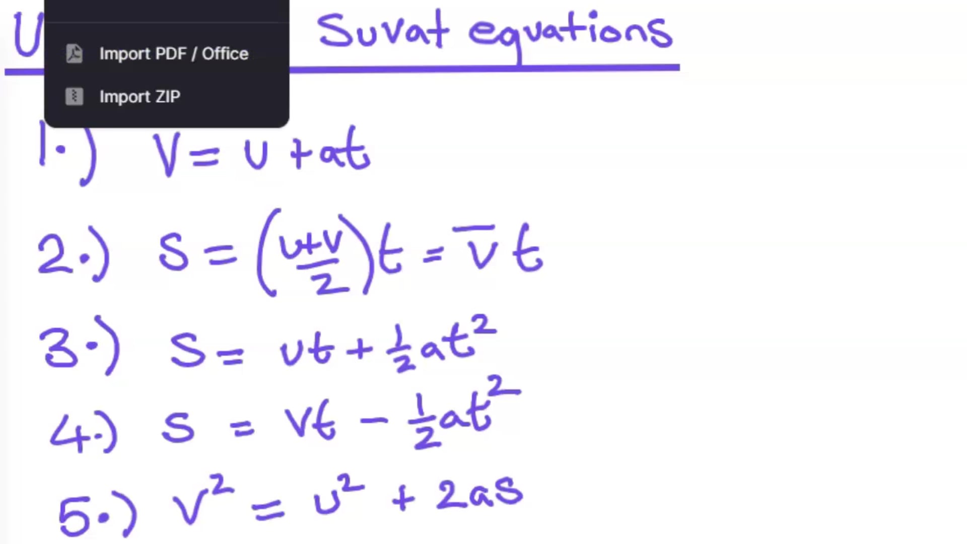 3.18_ 3 Kinematics - Using the suvat equations