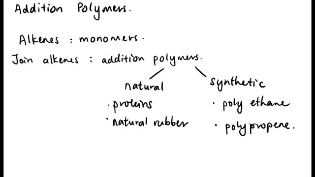 3.3.4.3 Addition polymers