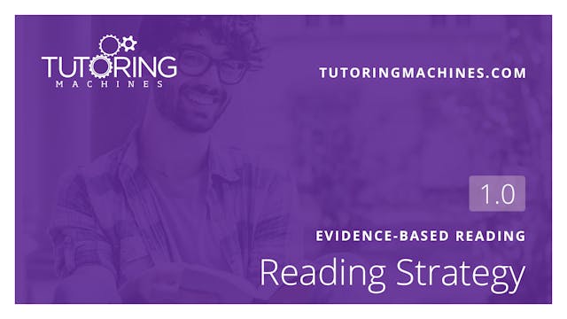 1.1 SAT Evidence-Based Reading – Reading Strategy