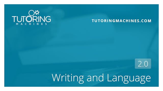 2.0 SAT Writing and Language – Writing and Language Intro