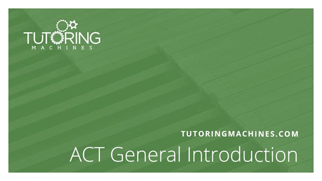 0.1 ACT General Introduction –  ACT General Introduction