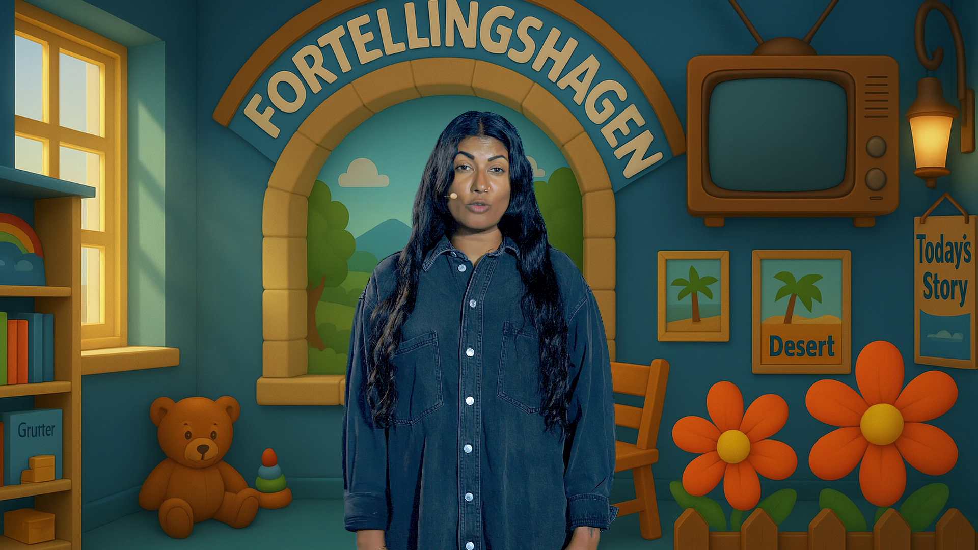 Juleevangeliet | Barne-TV Tines-Fortellingshage