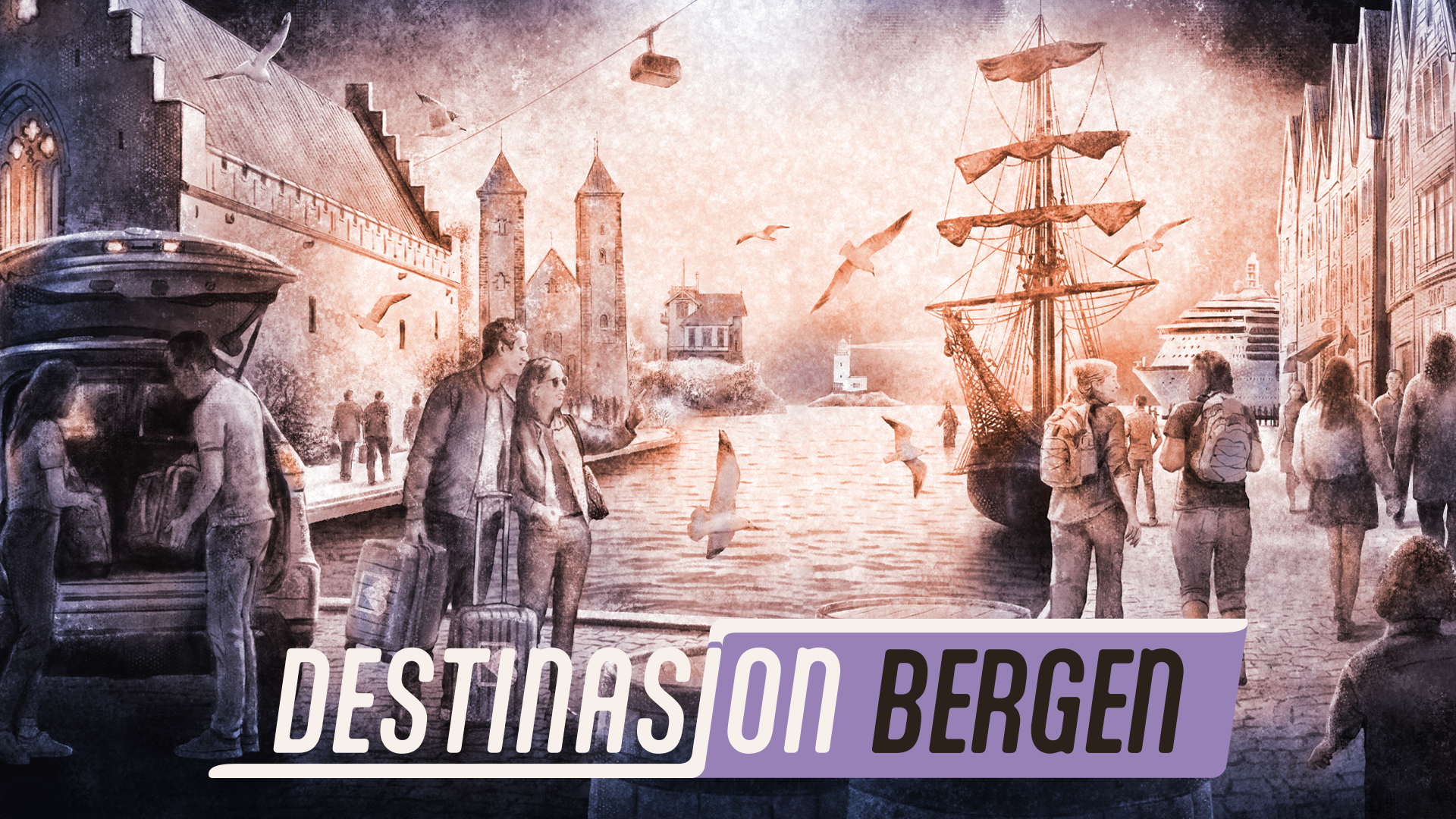 Destinasjon: Bergen
