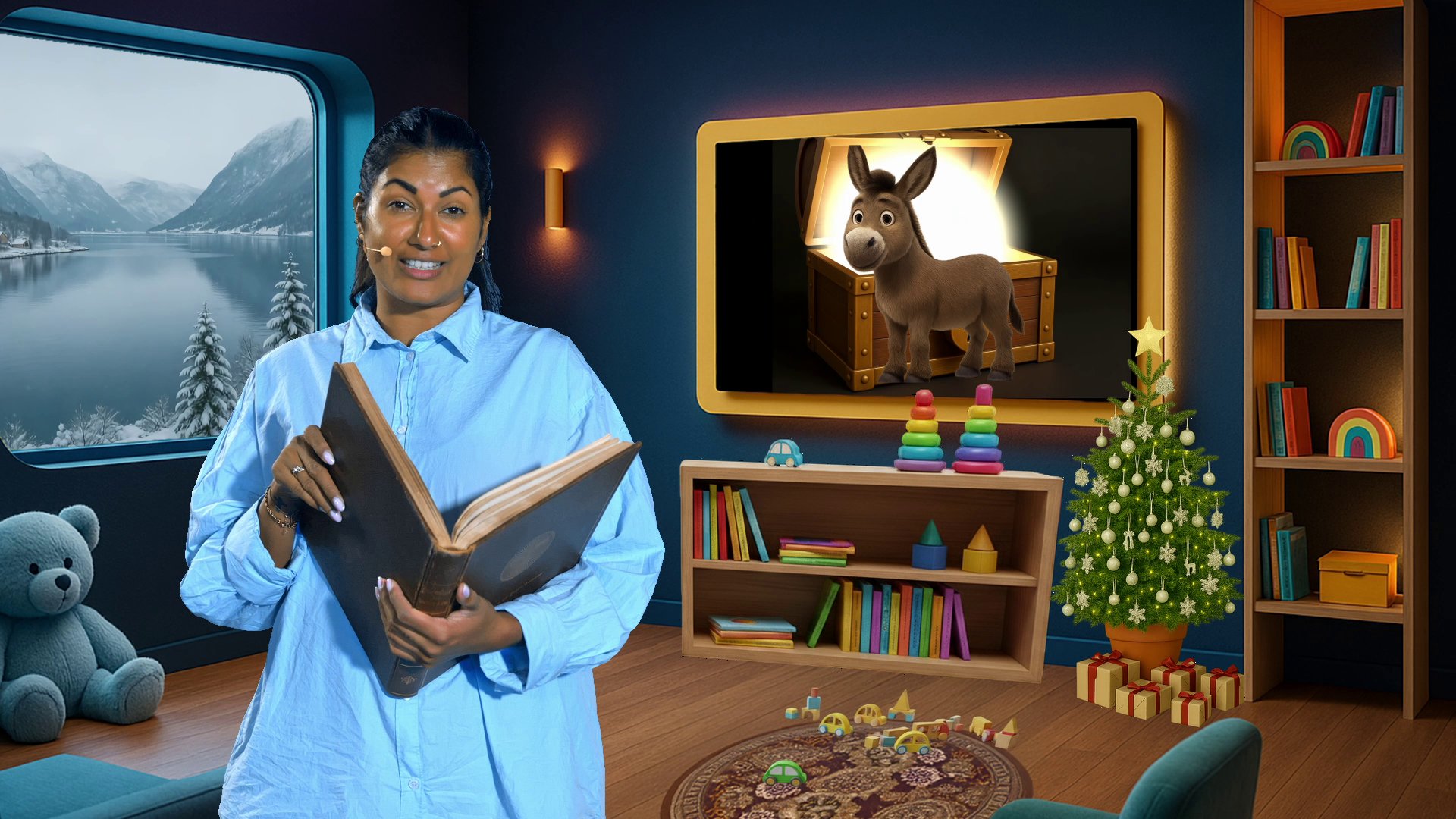 Esel | Barne-TV Tines-Fortellingshage