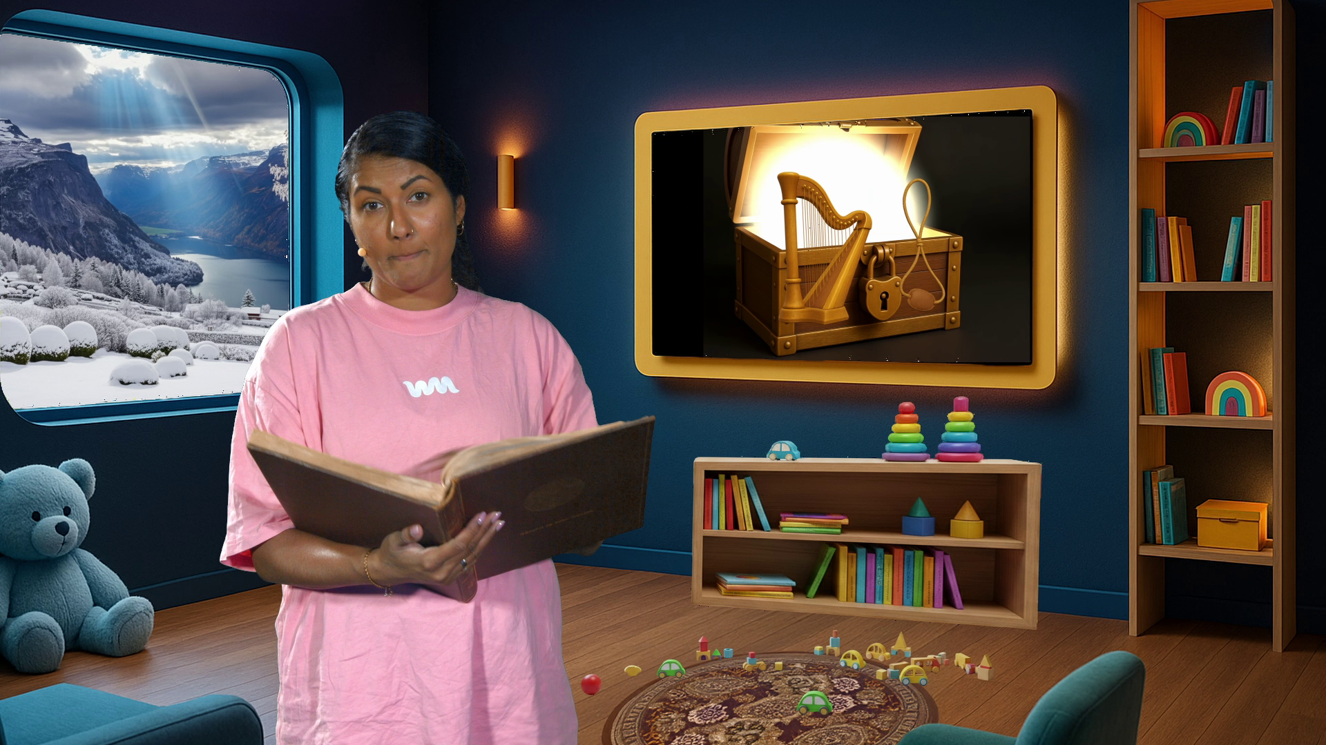 David | Barne-TV Tines-Fortellingshage