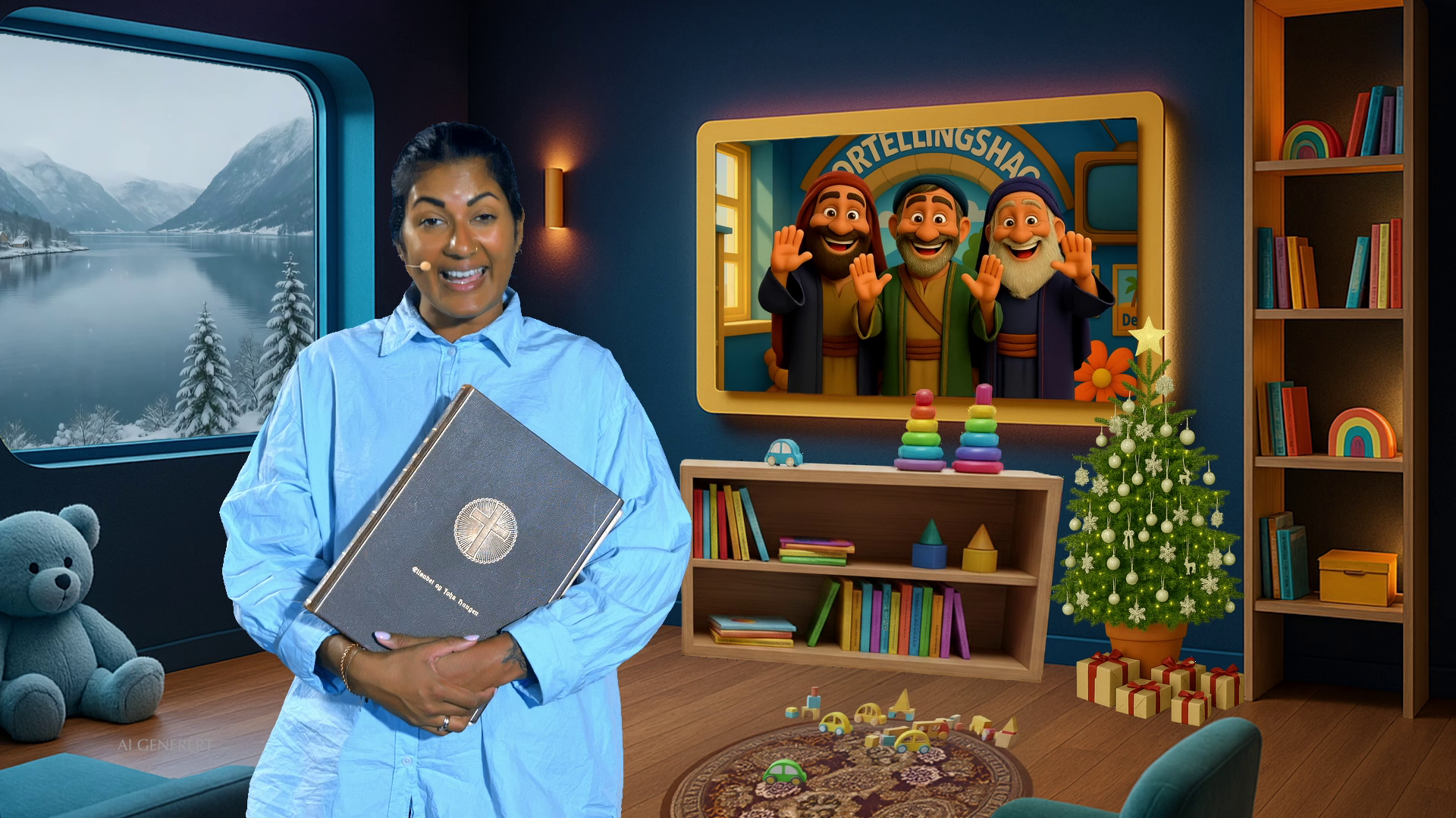 De tre vise menn | Barne-TV Tines-Fortellingshage