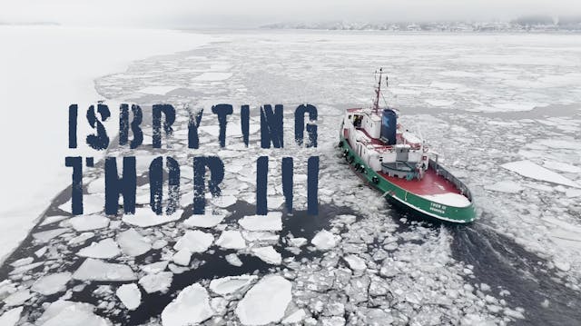 Thor III i Drammensfjorden