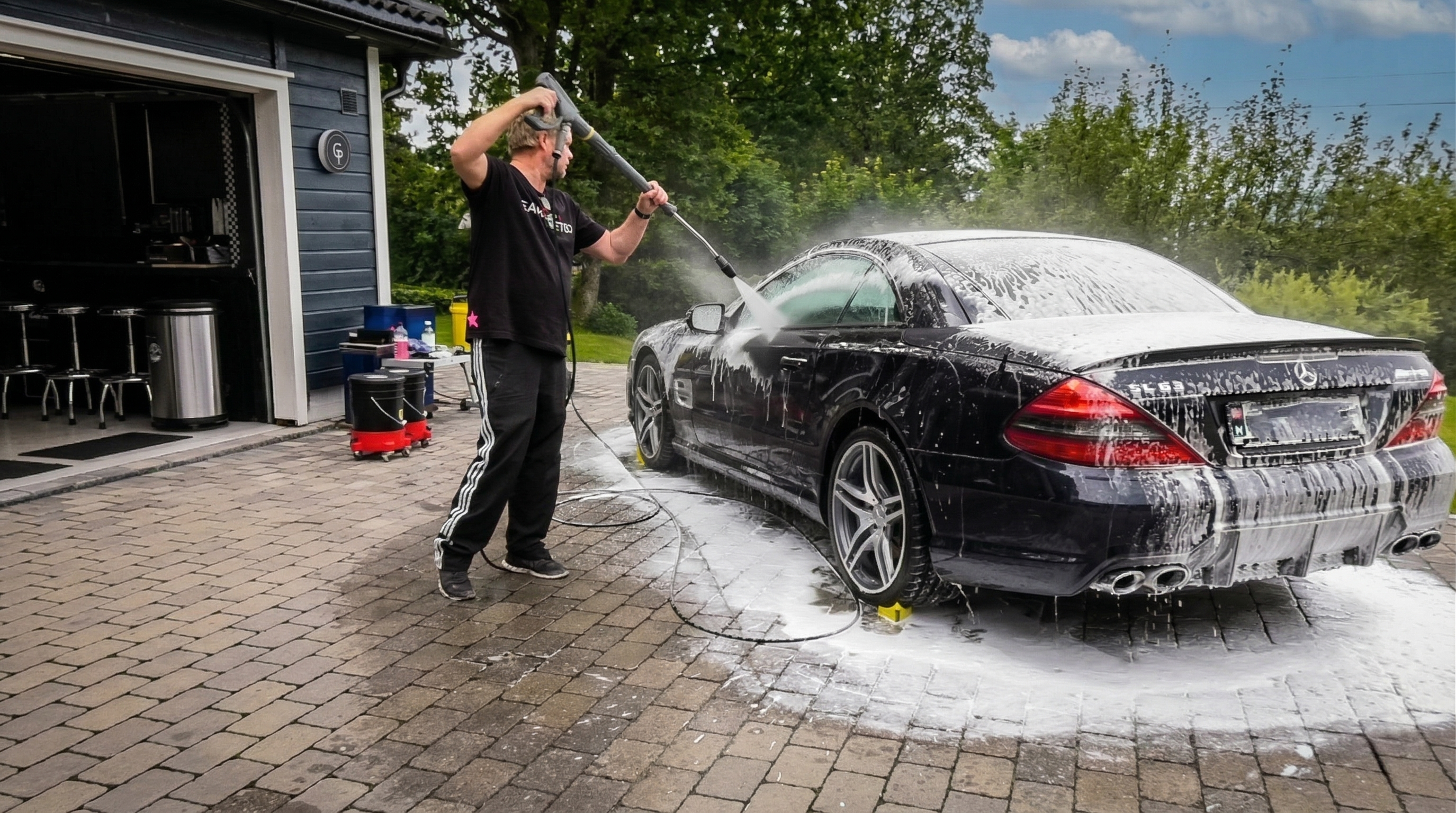 Blankeste bilen i gata