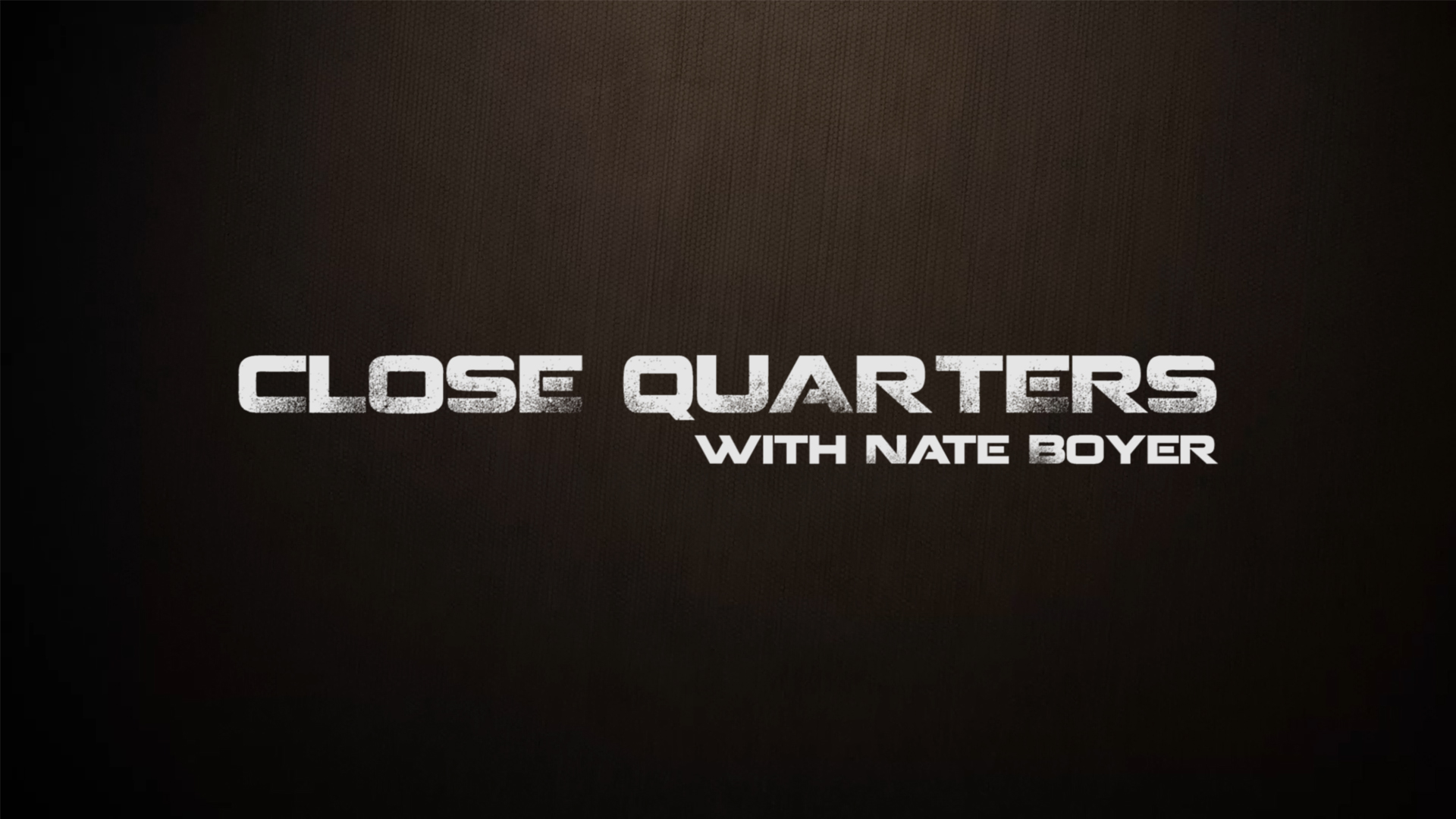 Close Quarters Teaser