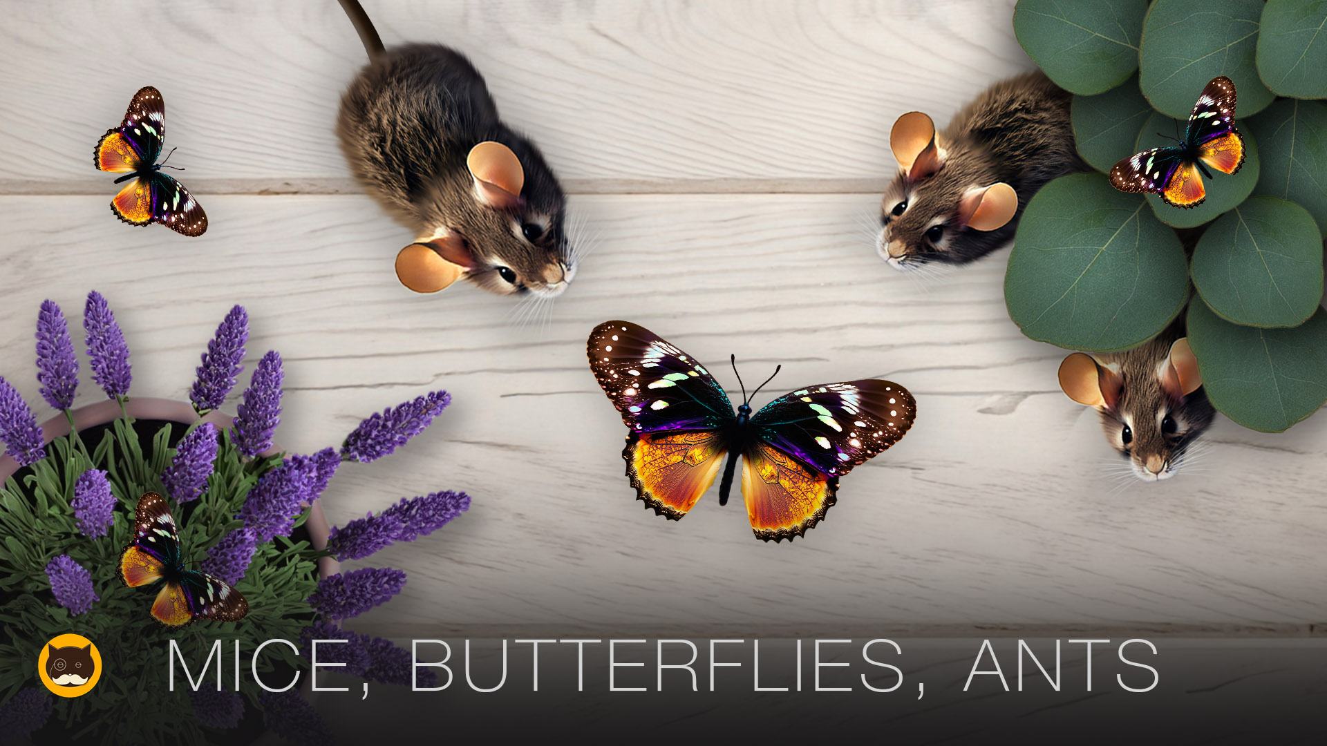 CAT GAMES - Mice, Butterflies, Strings, Ants. Video for Cats | CAT TV