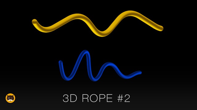 Cat Games - 3D Rope #2. Video for Cats to Watch