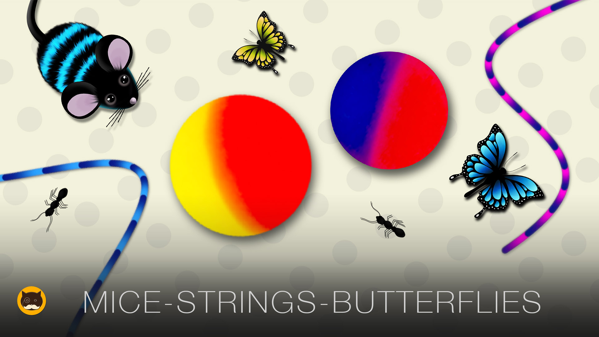 CAT GAMES - Catch the Rolling Ball, Mice, Ants, Strings, Butterflies | CAT TV