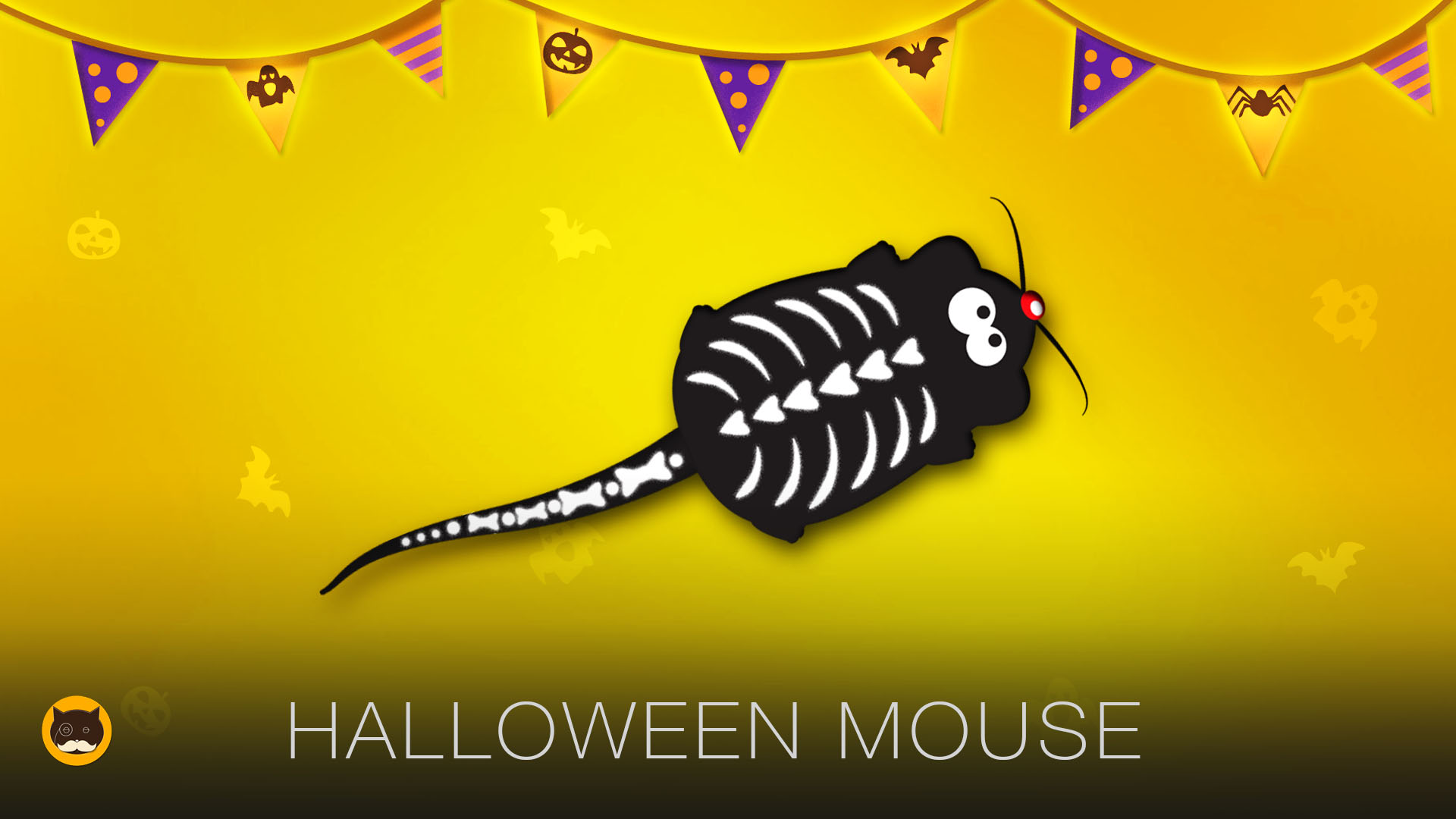 Mice Video for Cats - Halloween Mouse