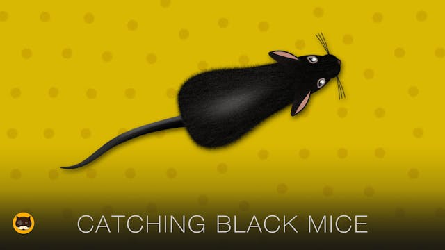 Cat Games - Catching Black Mice