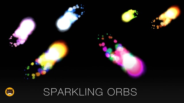 CAT GAMES  - Colorful Sparkling Orbs. VIdeo for Cats | CAT TV