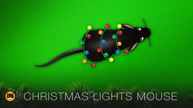 Cat Games - Christmas Lights Mouse
