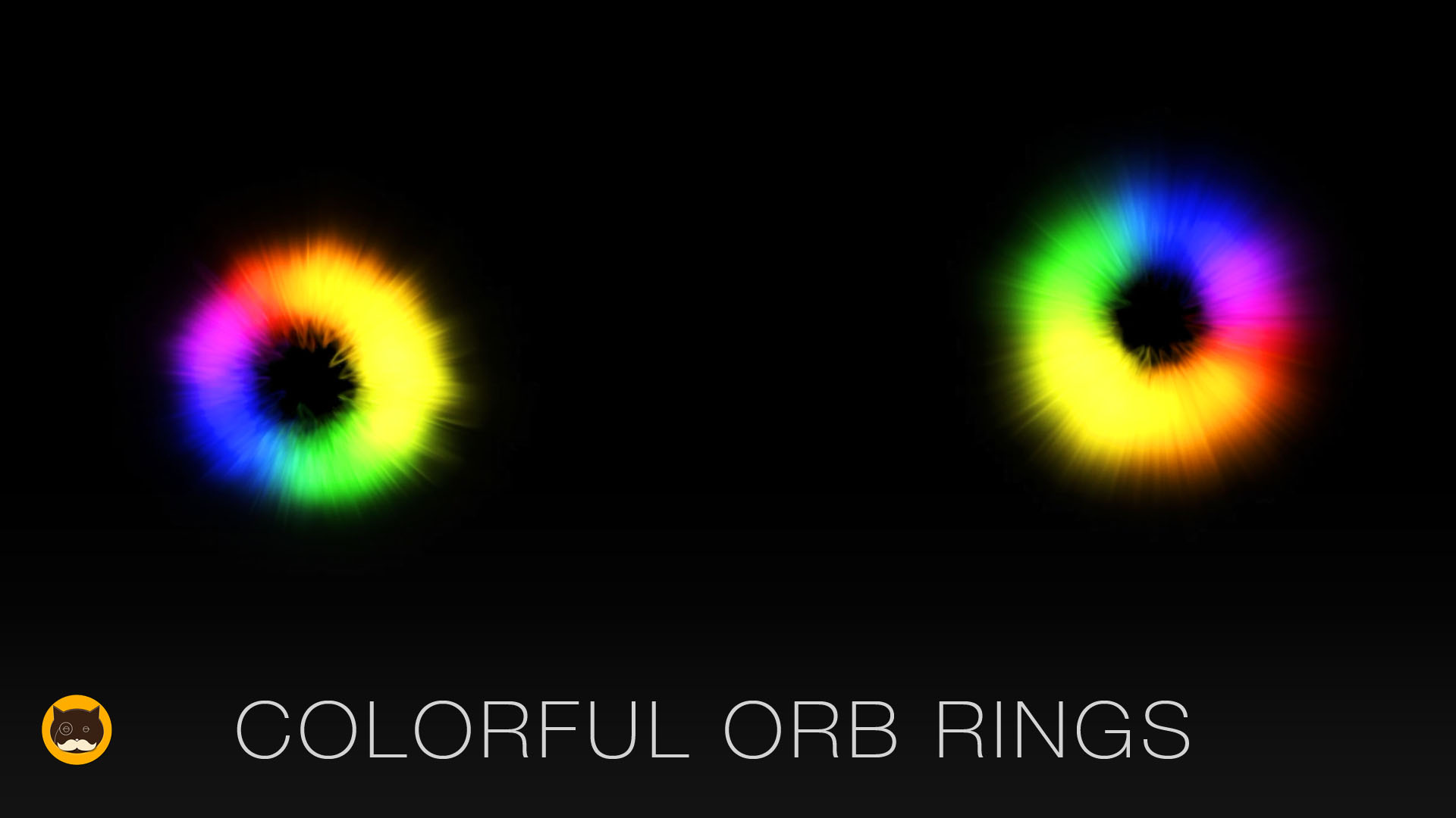 Cat Game - Colorful Orb Rings