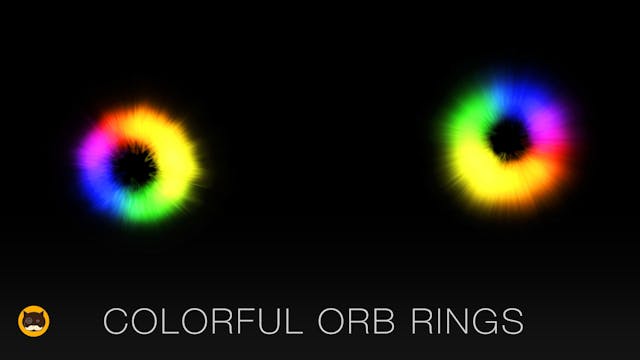 Cat Game - Colorful Orb Rings