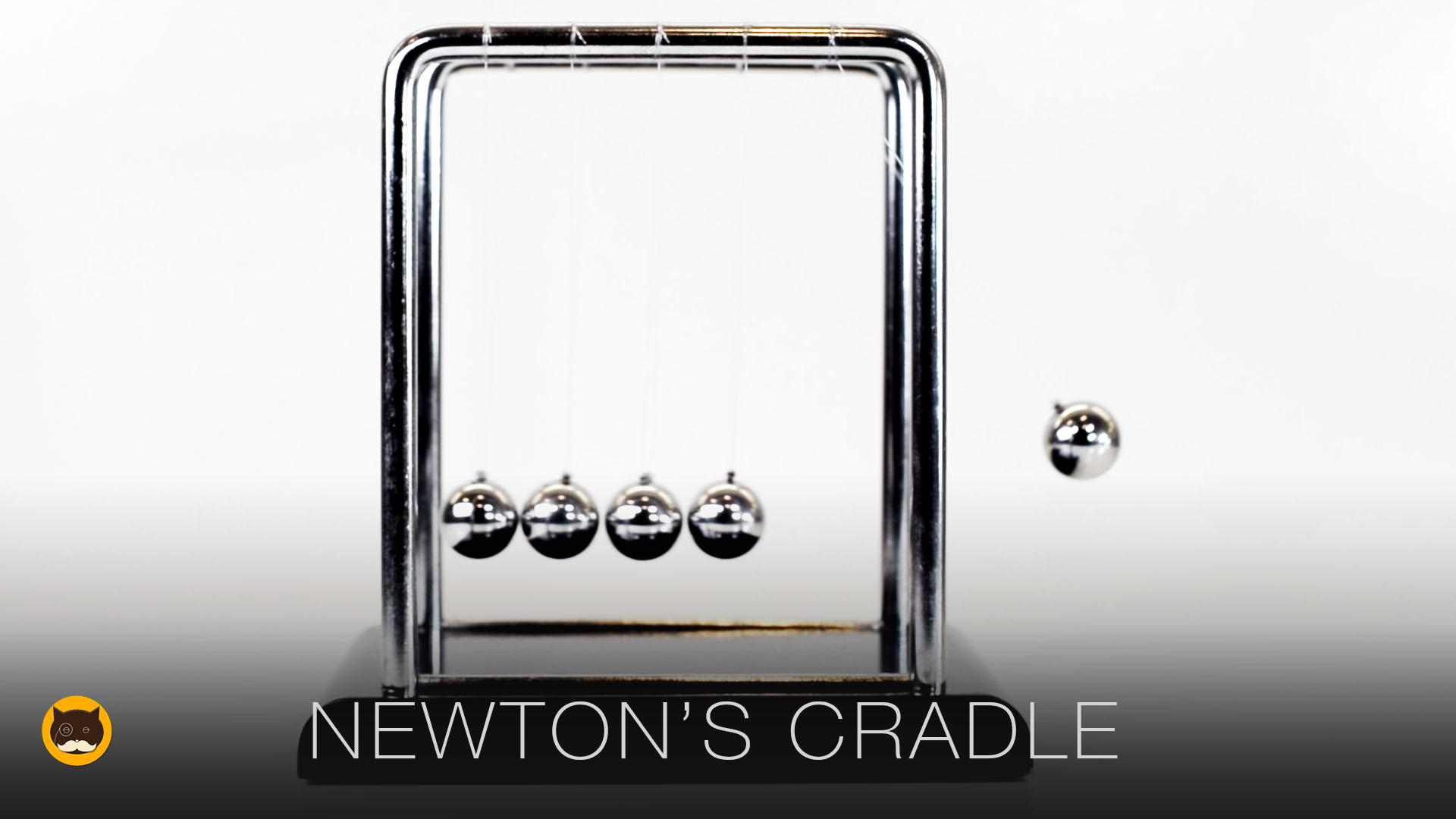 VIDEO FOR CATS TO WATCH - Newton's Cradle